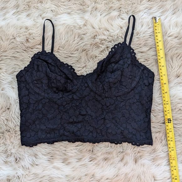 Navy lace Bustier Top - Picture 5 of 10